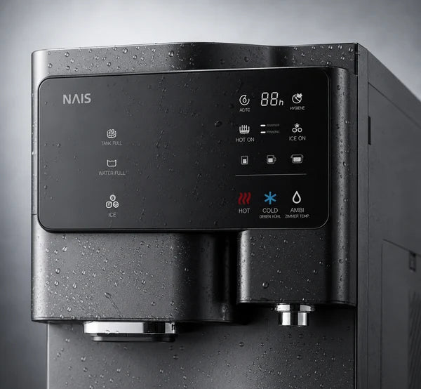 Premium Wasserfilter NAIS Hot & Cold mit Eiswürfel (Partnerangebot) - Deine Quelle