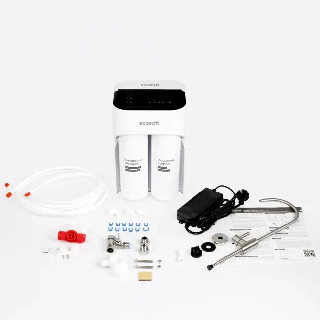 Cross-Tab Wasserfilter-System – Premium 3-Wege-Küchenarmatur & integrierter Wasserfilter - Deine Quelle