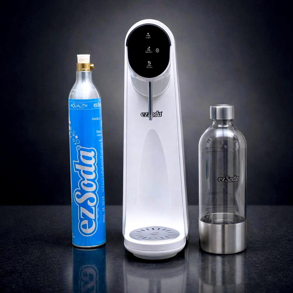 Automatischer Wassersprudler - frisches Sprudelwasser auf Knopfdruck - Deine Quelle