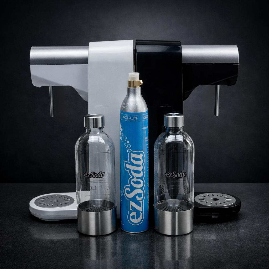 Automatischer Wassersprudler - frisches Sprudelwasser auf Knopfdruck - Deine Quelle