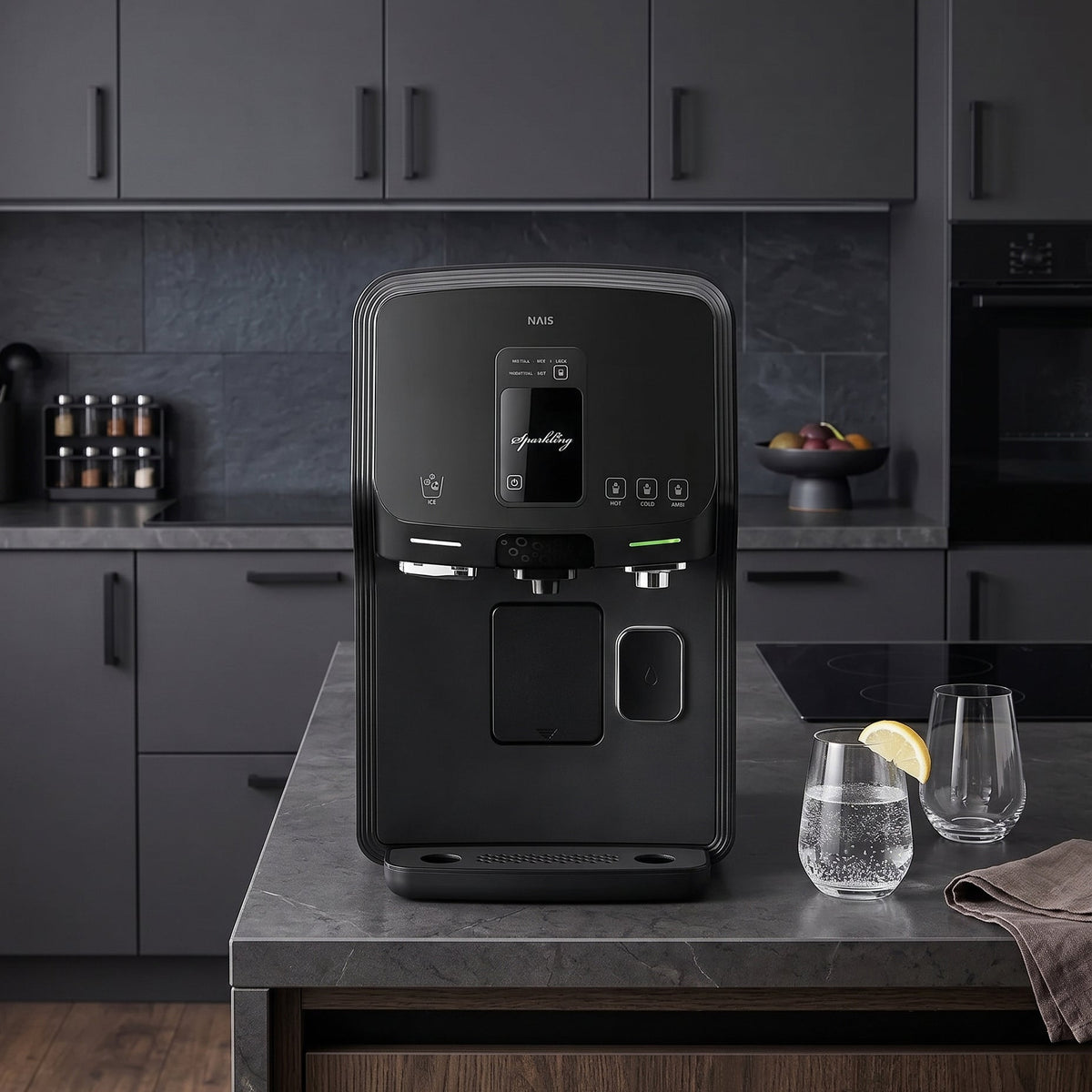 Premium Wasserfilter NAIS SODA RO mit Sprudel & Eiswürfel (Partnerangebot) - Deine Quelle