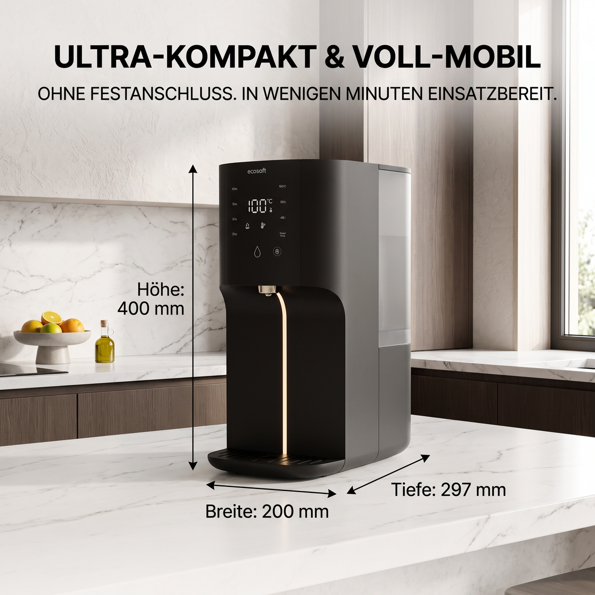 RAY Mobil Auftisch-Wasserfilter - Deine Quelle