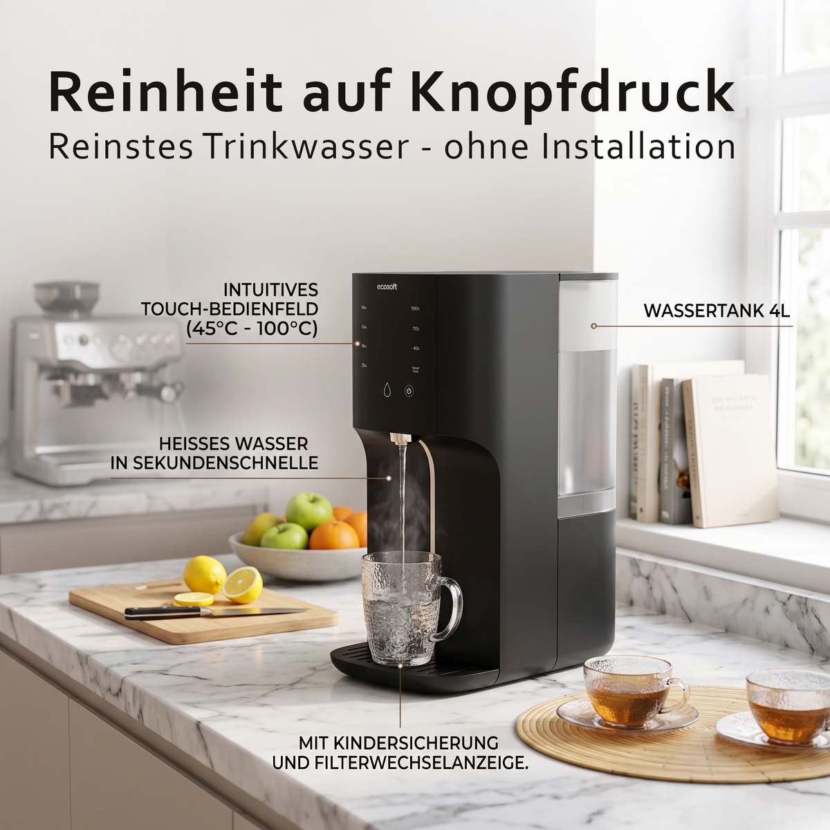 RAY Mobil Auftisch-Wasserfilter - Deine Quelle